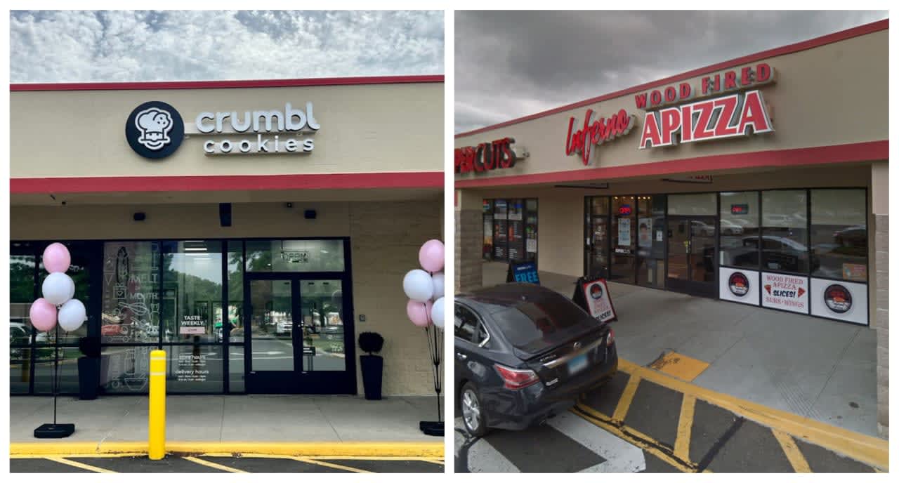 Crumbl Cookies and Inferno Wood Fired Apizza, located next door to each other, were both victims of burglars.