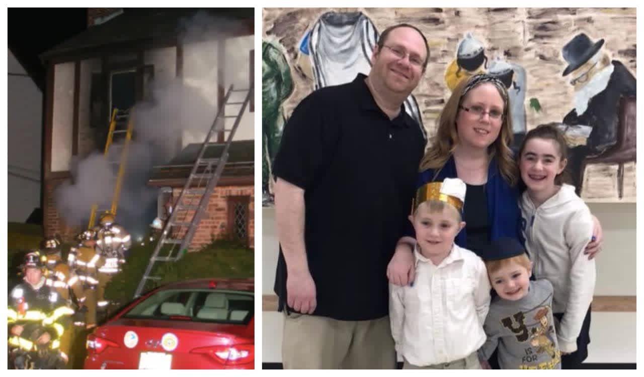 The Horowitz family lost their house and nearly all of their belongings in a Friday evening fire.