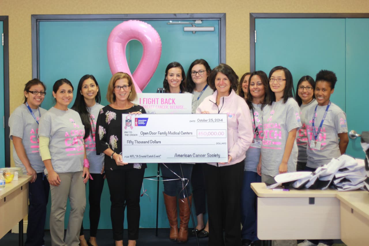 On Tuesday, free breast cancer screenings and education will be offered to Westchester women over the age of 40 at the Open Door Family Medical Center, 5 Grace Church St. in Port Chester from 9 a.m. to 5 p.m.