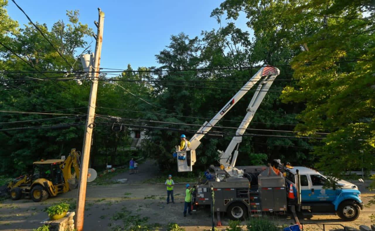 Con Edison crews have been working to restore power to thousands in Westchester.