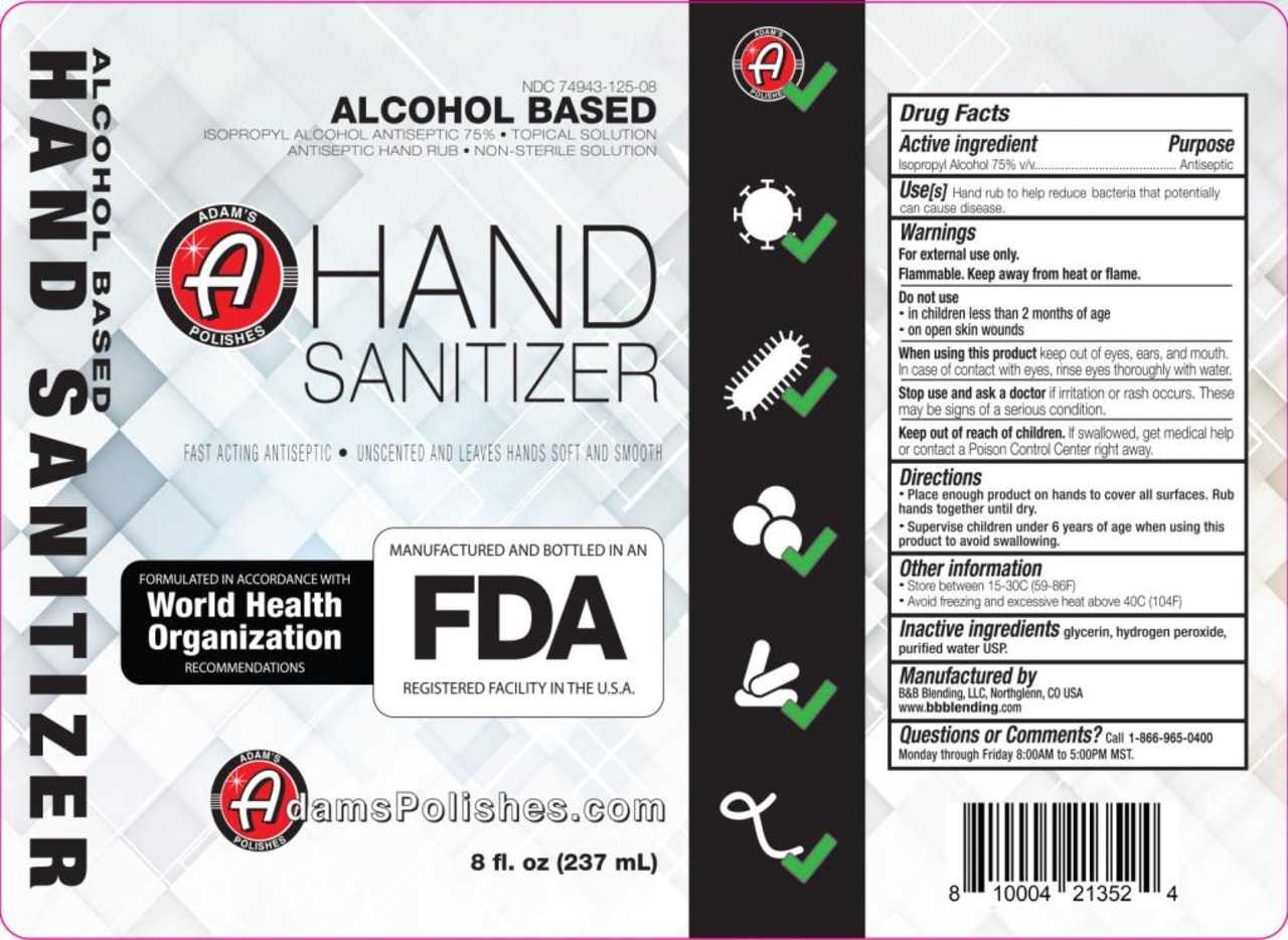A recalled product label
