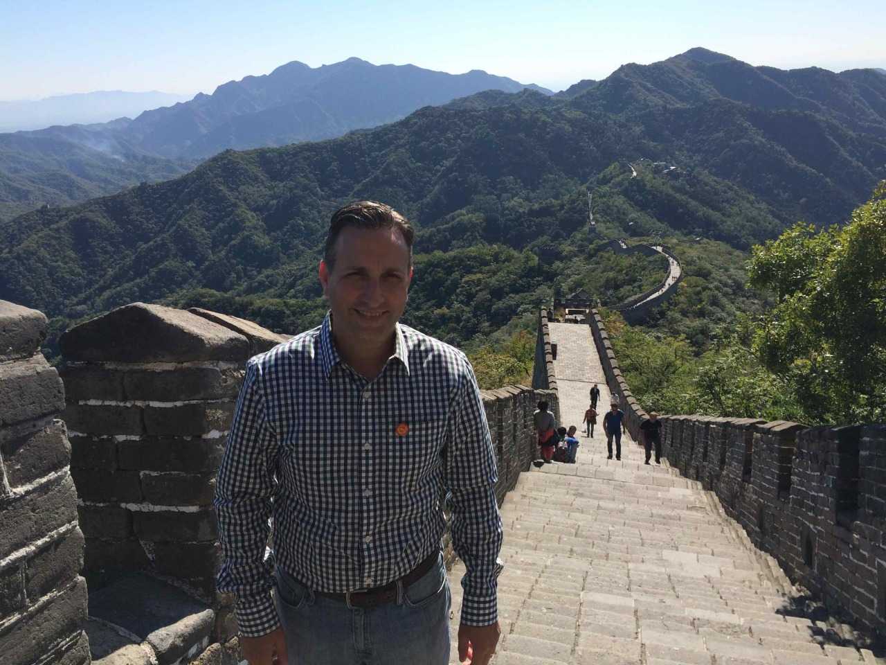 Senate Majority Leader Bob Duff recently visited China.