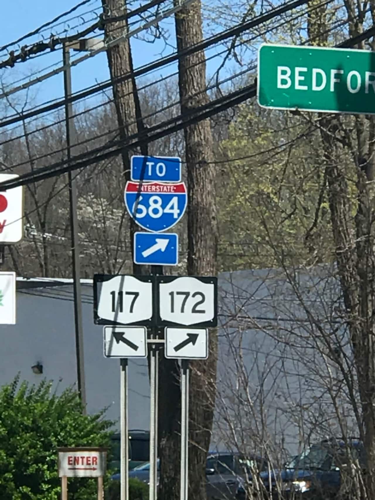 Route 117, 172, I-684
