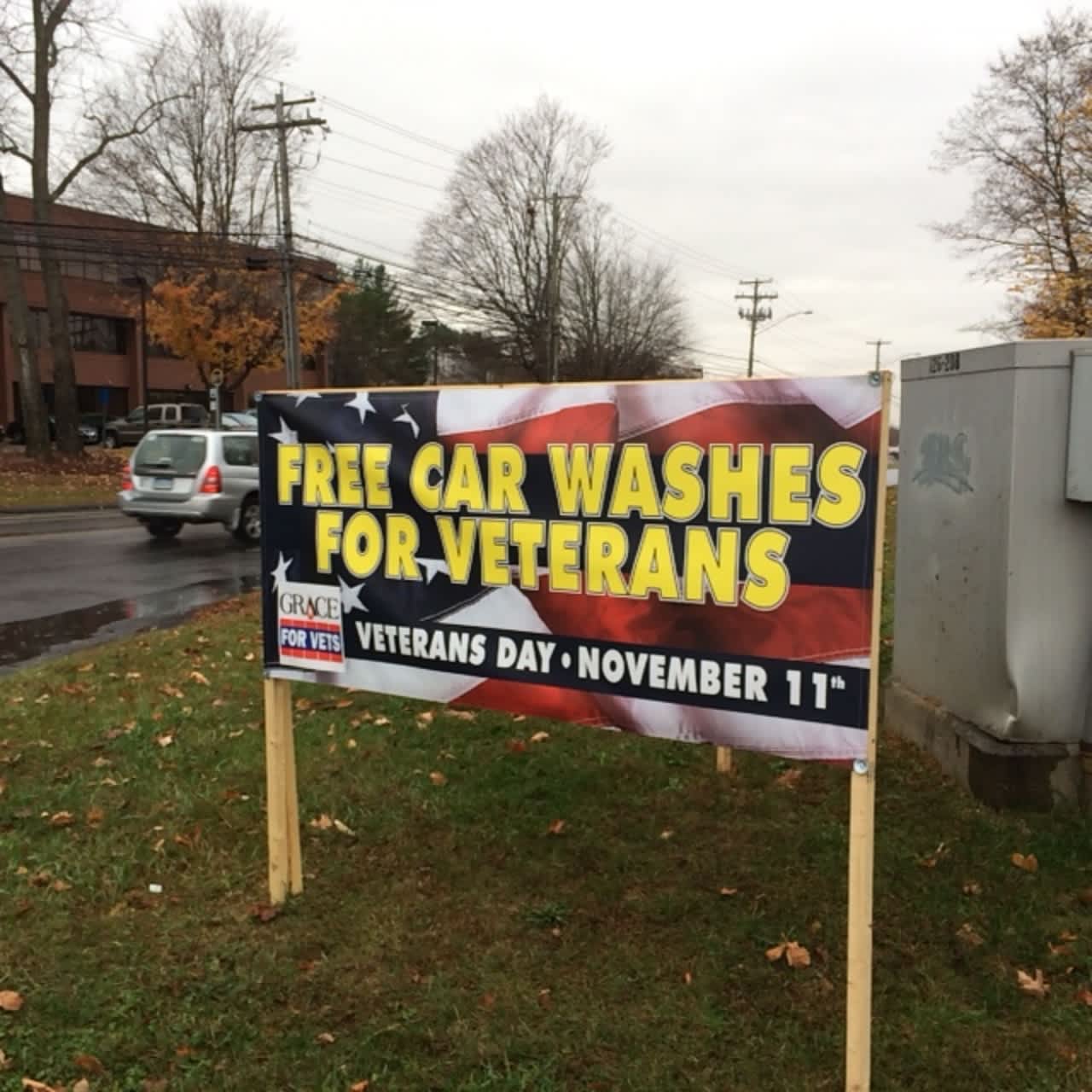 Free car washes for veterans and service personnel are offered at Splash in Shelton.