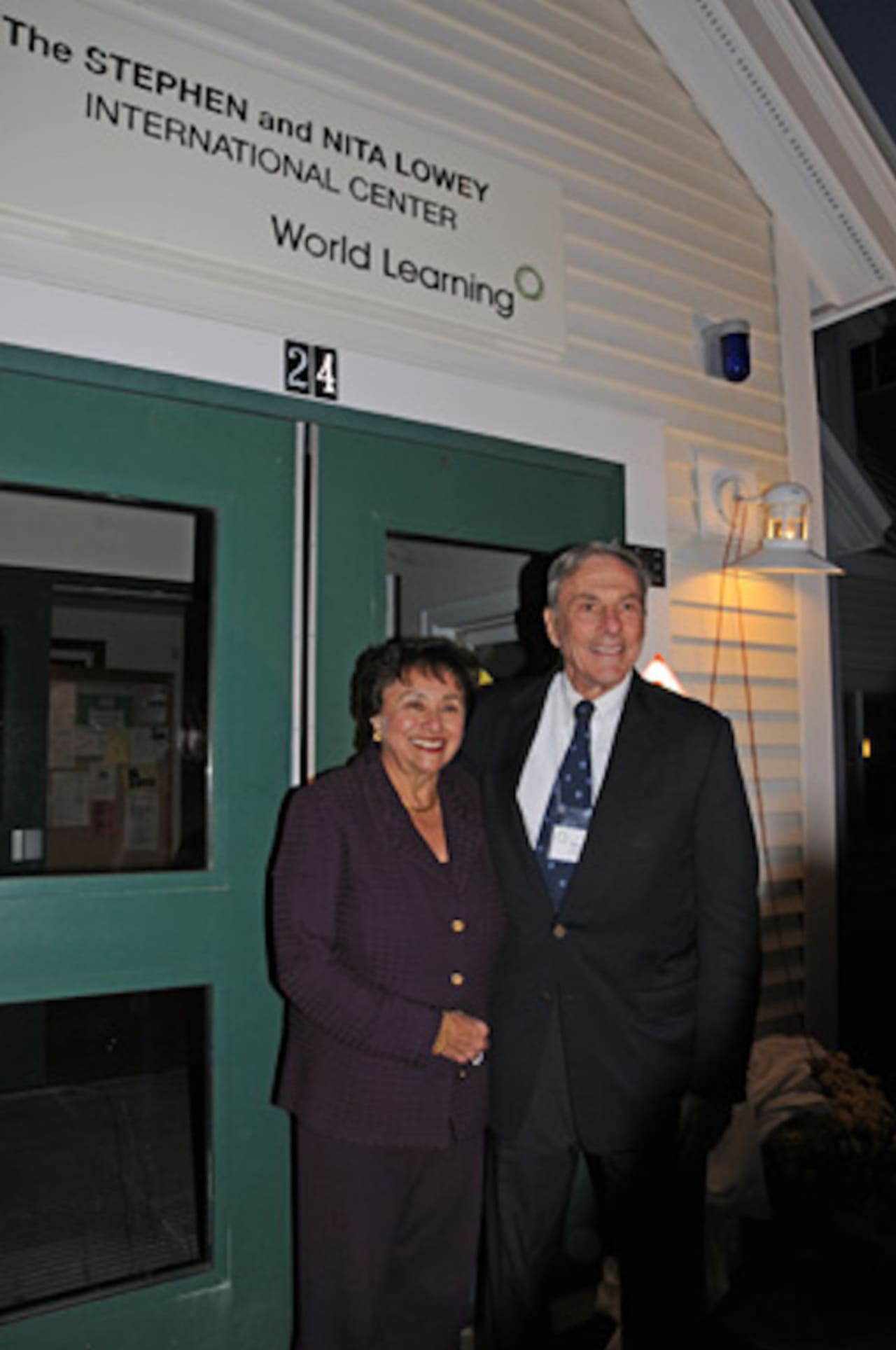 Stephen and Nita Lowey gave a $500,000 gift to the School for International Training's graduate institute programs.