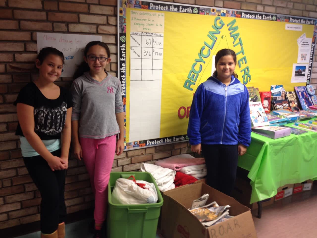 A new club at Meadow Pond Elementary School, Recycling Matters, has brought students together in being kind to the environment and those in need locally and abroad. 