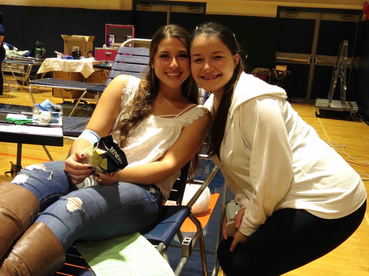 Briarcliff High School’s National Honor Society blood drive, collected 85 pints for the New York Blood Center. 