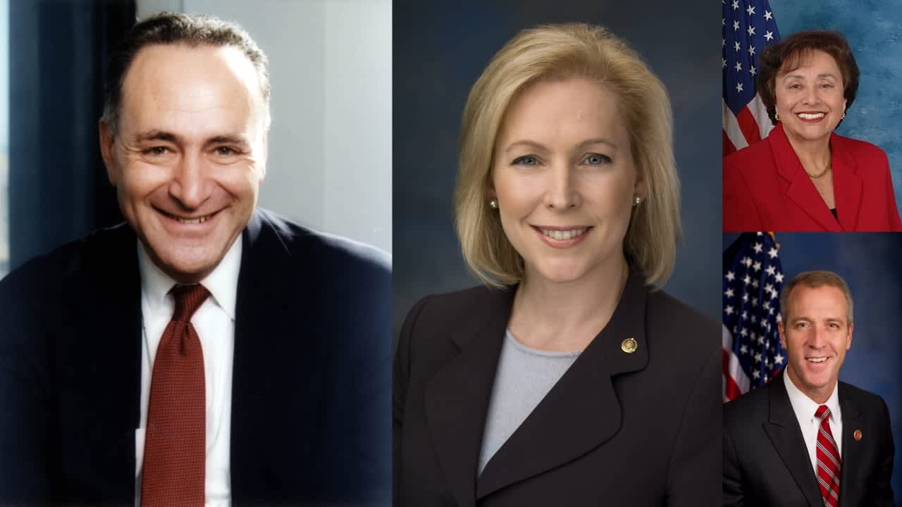 Sen. Chuck Schumer, Sen. Kirsten Gillibrand, Rep. Nita Lowey and Rep. Sean Patrick Maloney all issued statements following the strikes in Syria.