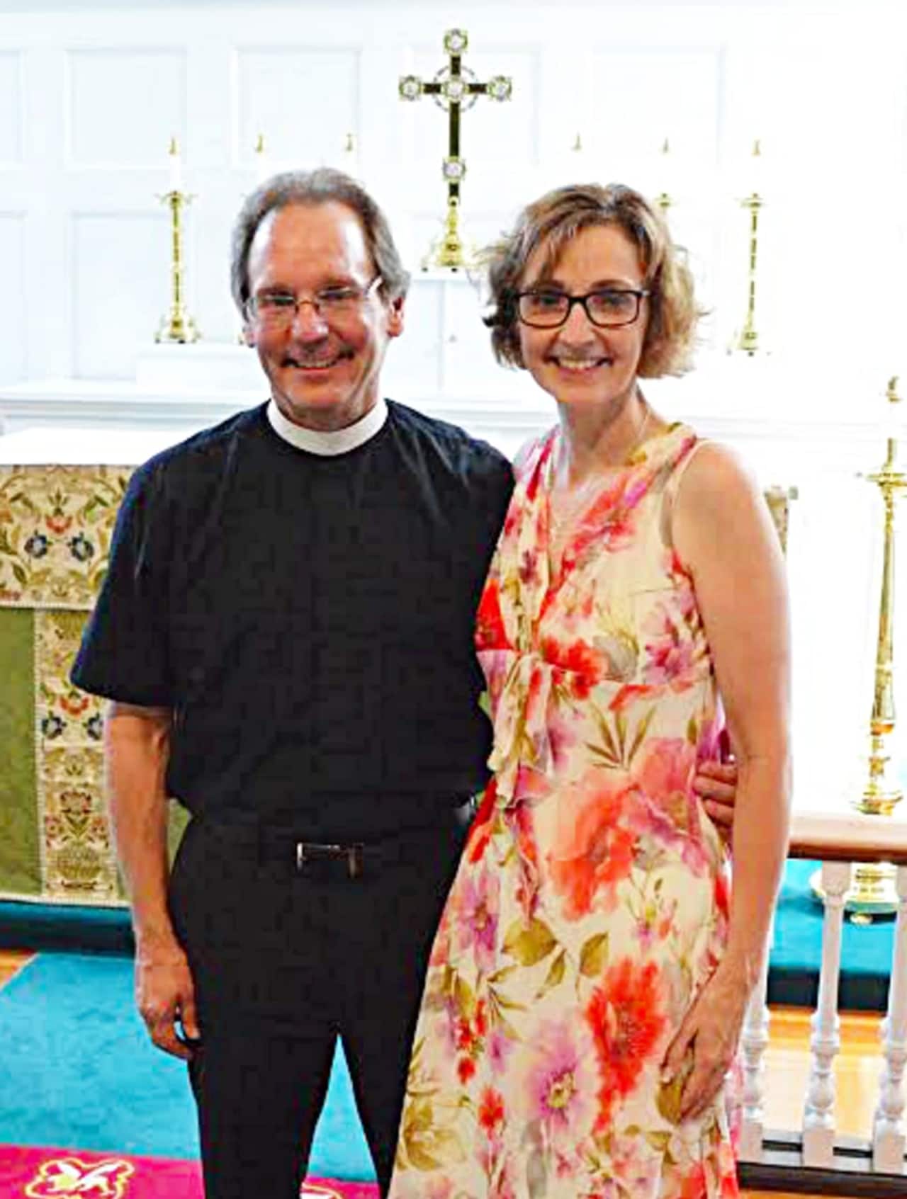 Rev. Dr. Derrick Fallon and his wife Pam are joining St. Michael's Lutheran Church, in New Canaan.
