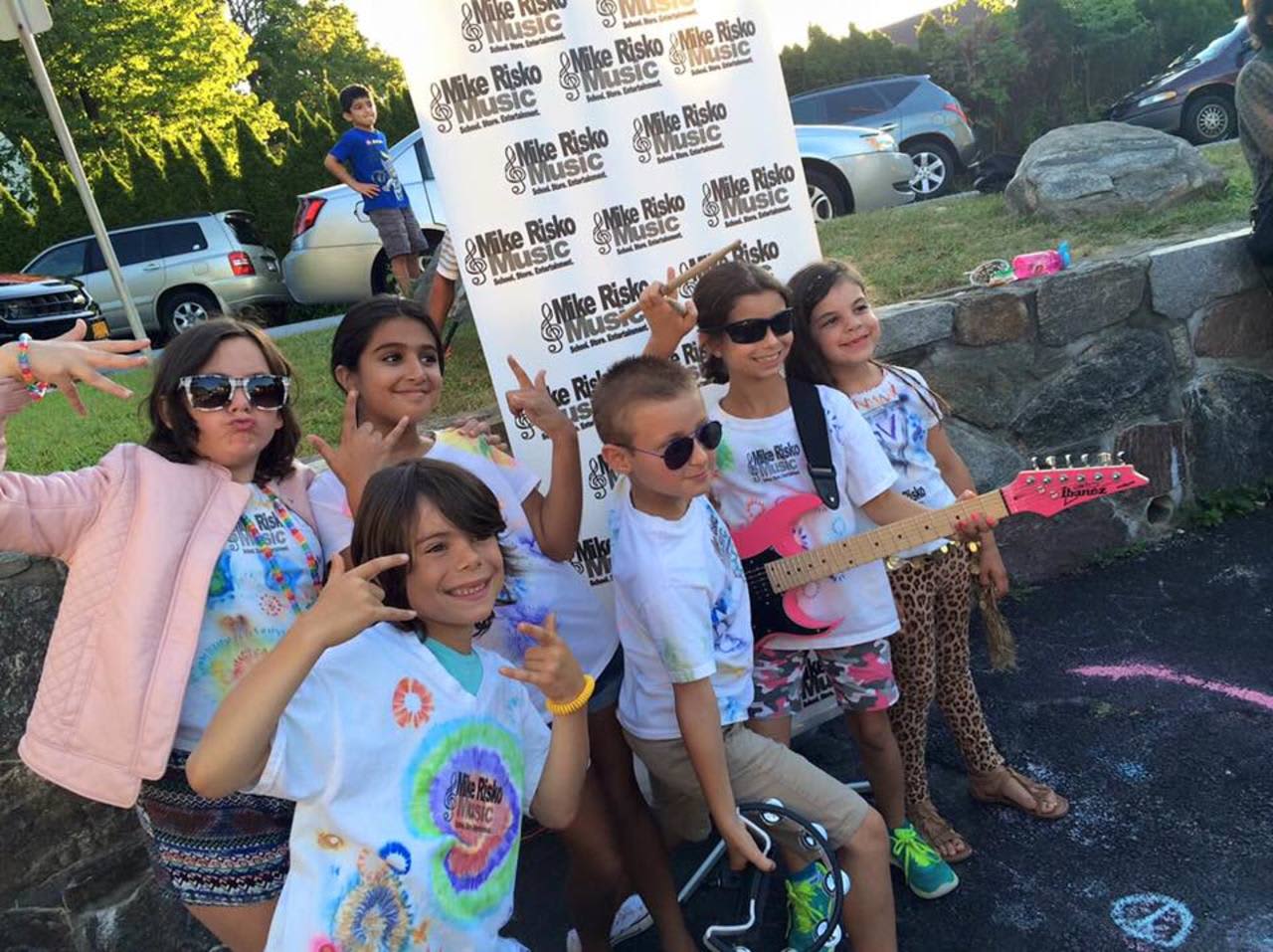 Kids rock out at Mike Risko Music School's Rock Band Camp.