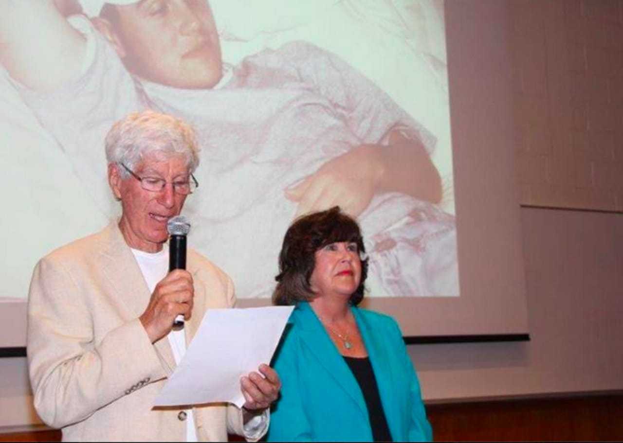 Larry and Ginger Katz are the head of the Courage To Speak Foundation.