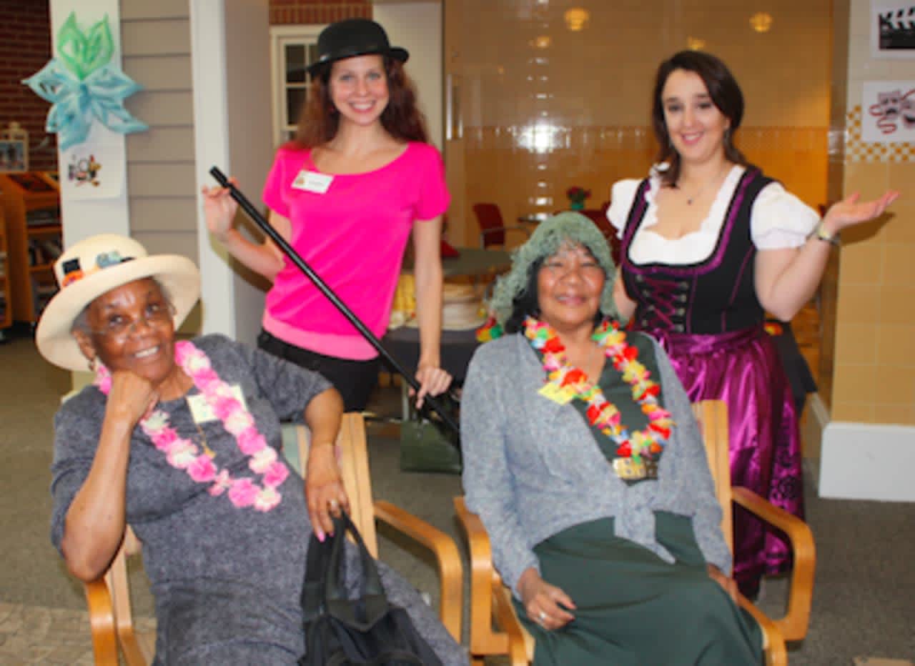 Waveny LifeCare Network’s adult day program participants recently spent a day celebrating Broadway.