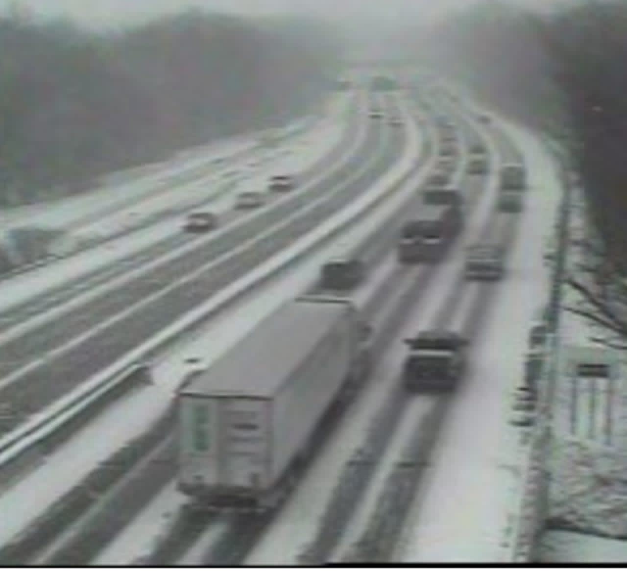 The Monday morning commute could be a white one in much of the Hudson Valley.