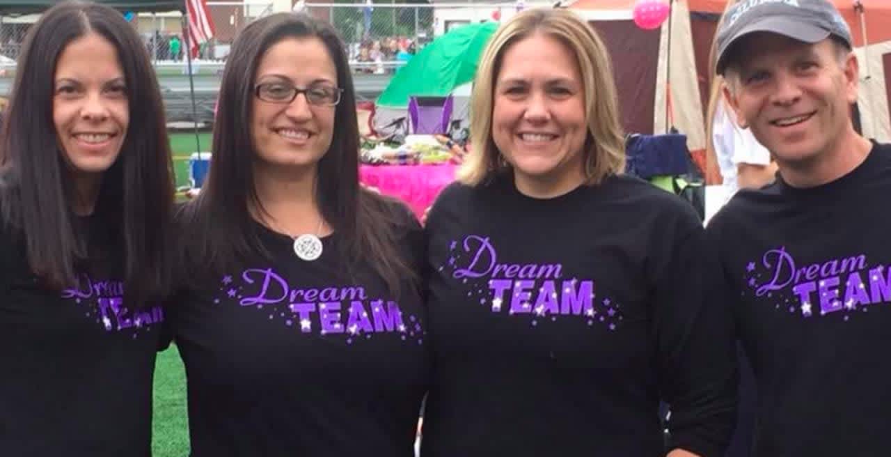 Members of the Dream Team at Ramsey's 2015 Relay For Life event.