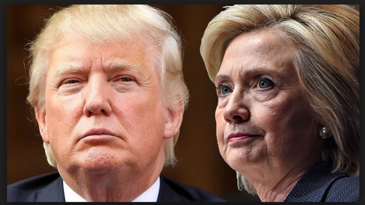 Presidential contenders Donald Trump, left, and Hillary Clinton are fellow New Yorkers.