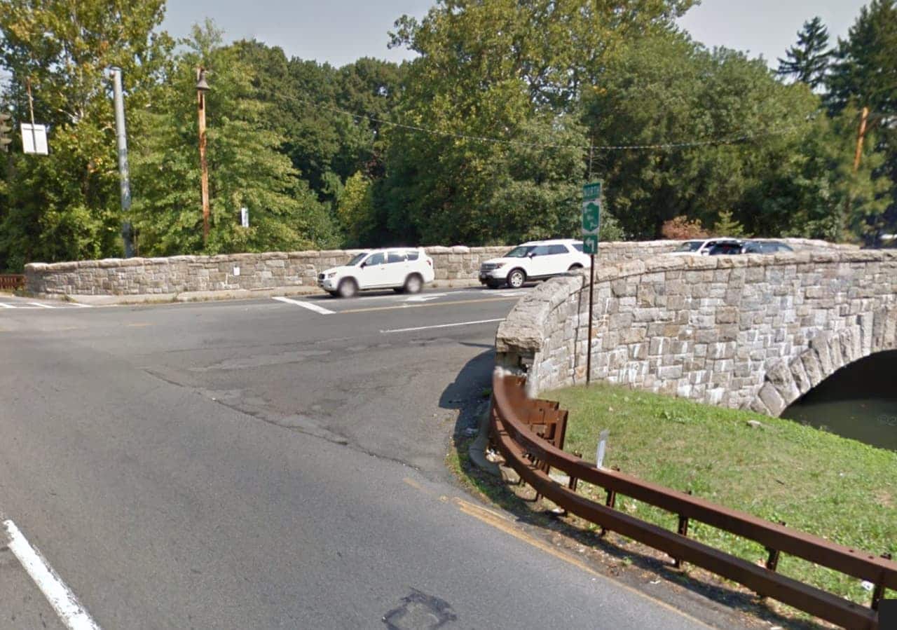 A body was found under an overpass on the Bronx River Parkway along the Scarsdale-Yonkers border