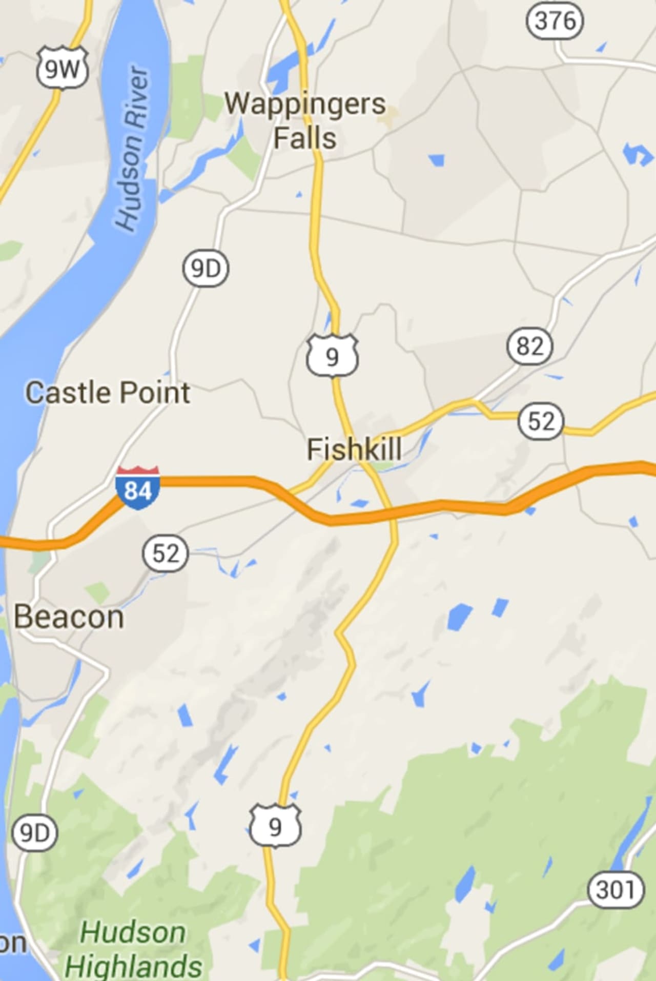 A tractor trailer rollover has closed I-84 westbound between Poughkeepsie and Beacon.