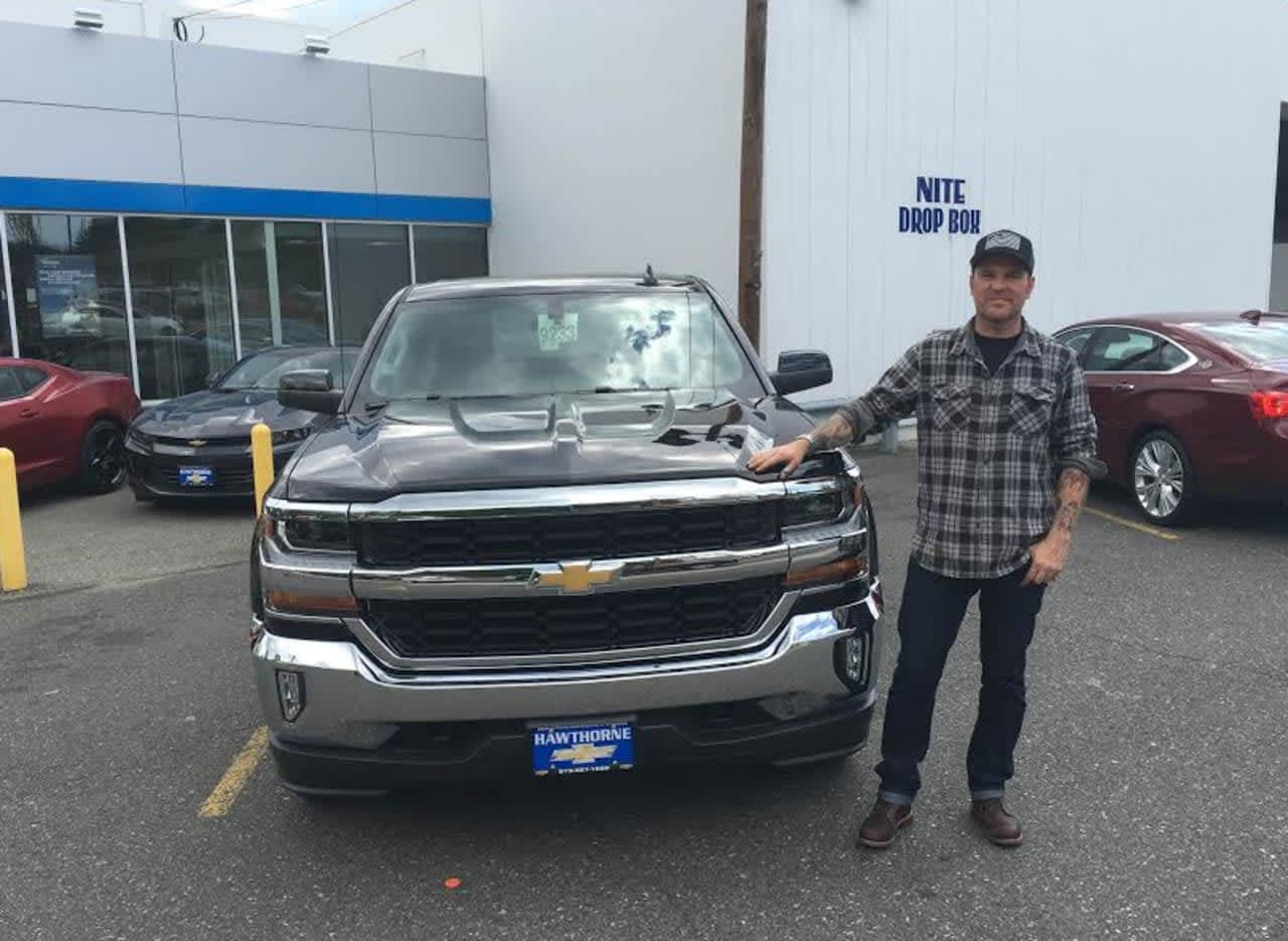 Keith McKee of West Kill with his new Chevy Colorado.