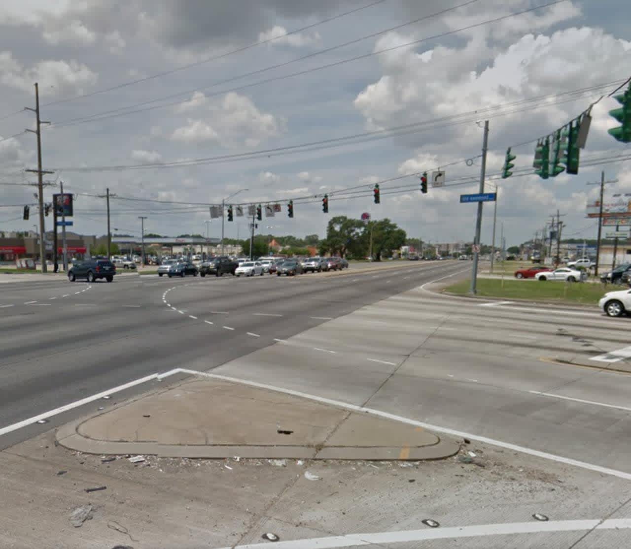 The intersection of Airline Highway and Old Hammond Highway in Baton Rouge, La.