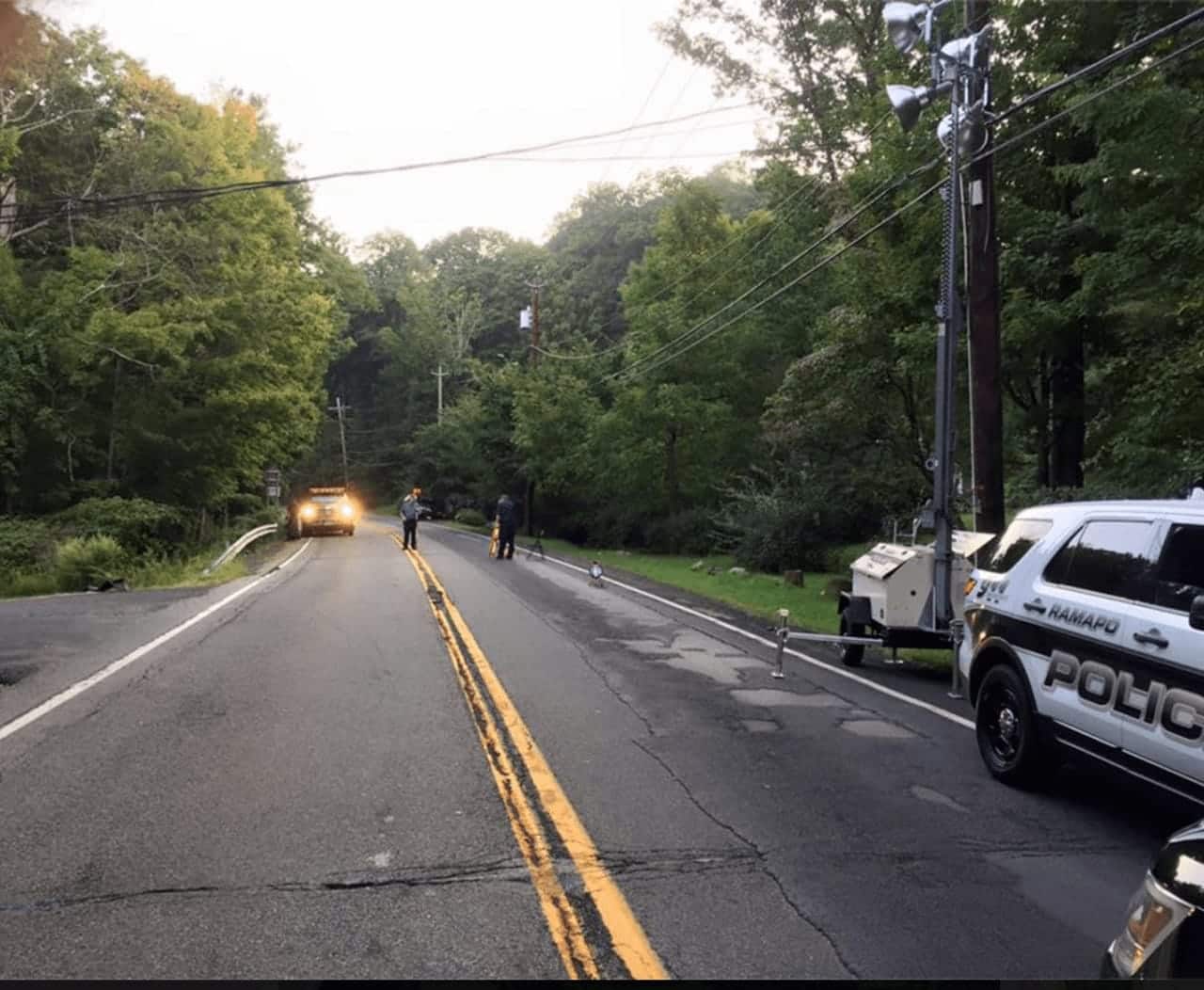Route 202 near the intersection of Wilder Road was closed until about 9 a.m. Thursday as the investigation continued.