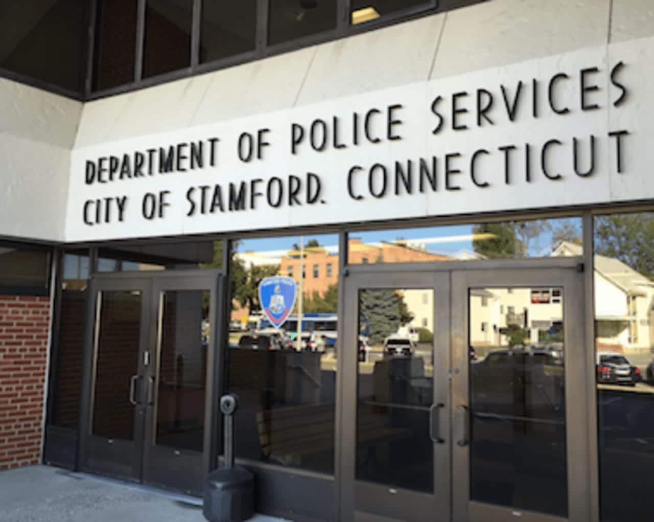 Stamford Police arrested a man after a confrontation with an officer responding to a leaves burning call.