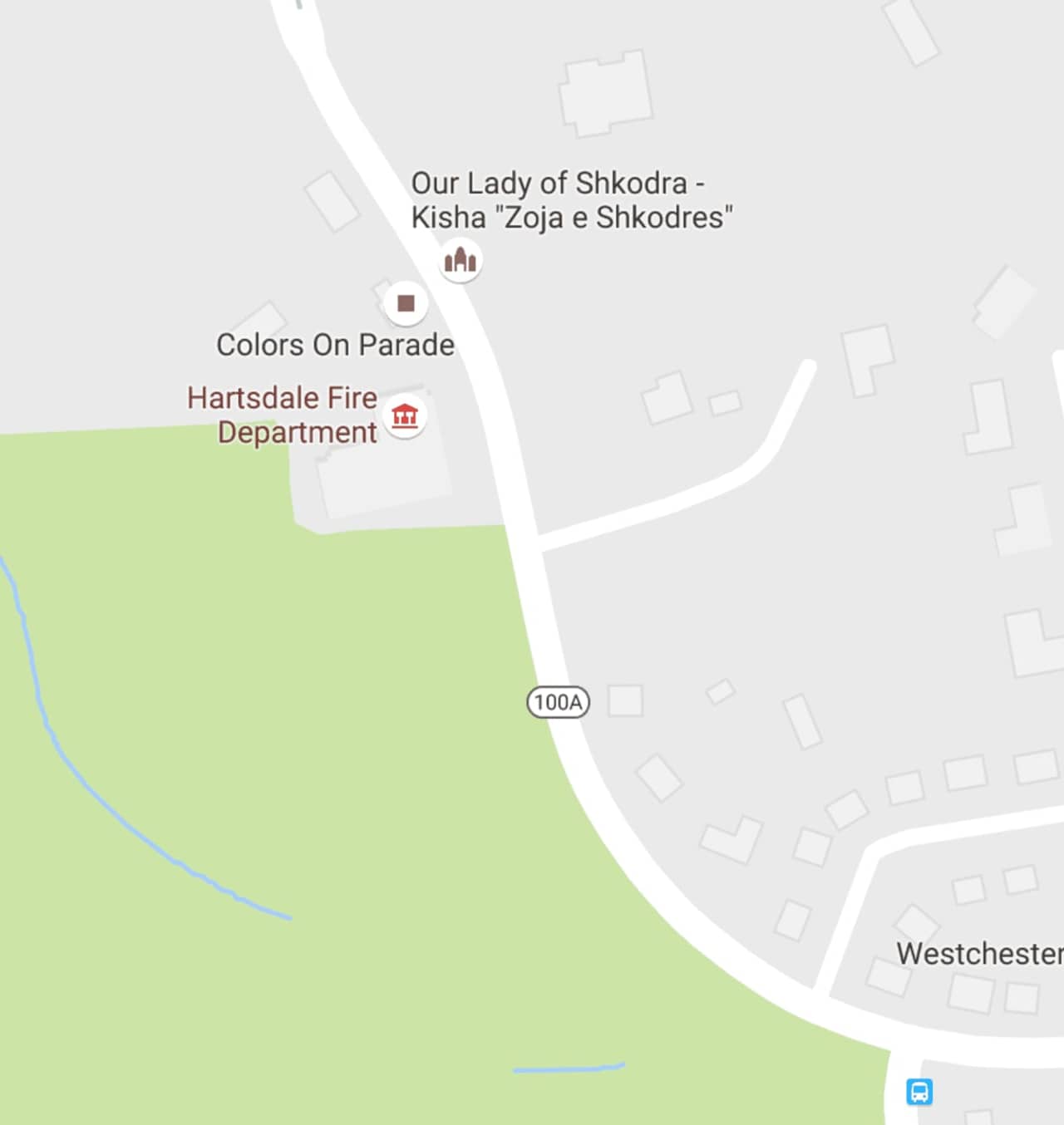 The crash occurred in this area at around 2:15 p.m. Friday near a residence at 313 West Hartsdale Ave. On Tuesday, Greenburgh police said it was alcohol-related.