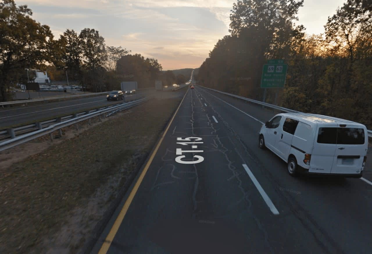 A motorcyclist from Bridgeport was injured on Route 15 in Connecticut.