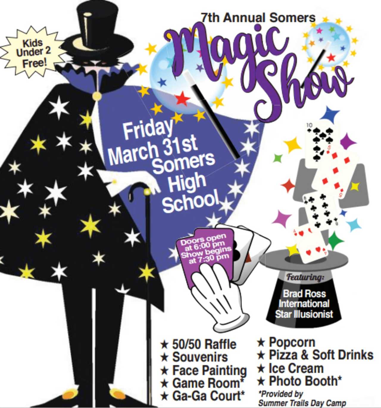Somers SEPTA is holding its seventh-annual magic show fundraiser.