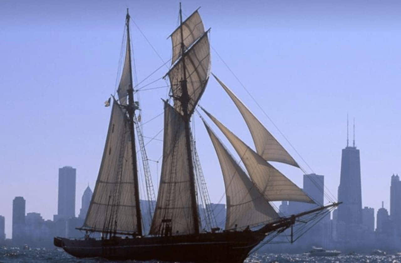 A replica of the slave ship Amistad will be off Sheffield Island in Norwalk through August 13.