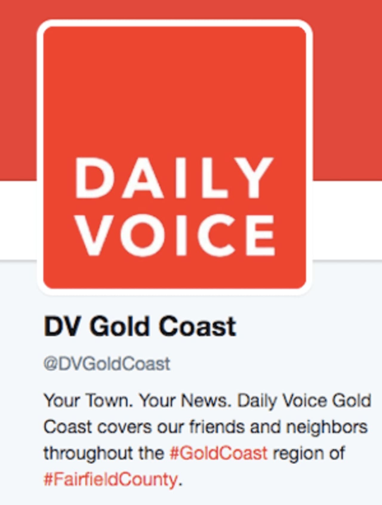 Follow us on Twitter at @DVGoldCoast for the latest news from southern Fairfield County.