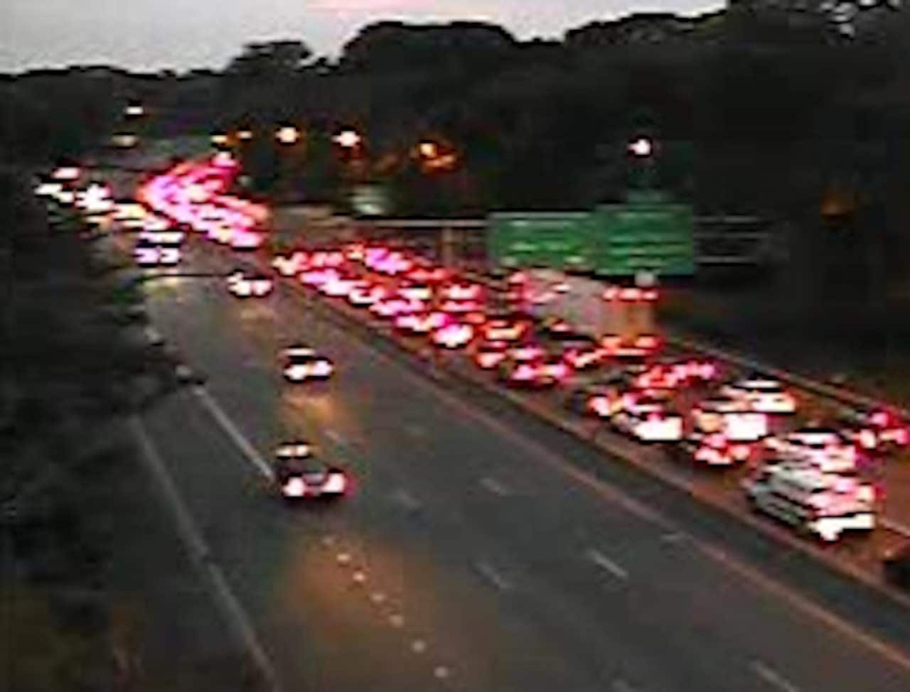 A look at the delays on I-95 Thursday night after the fatal crash.