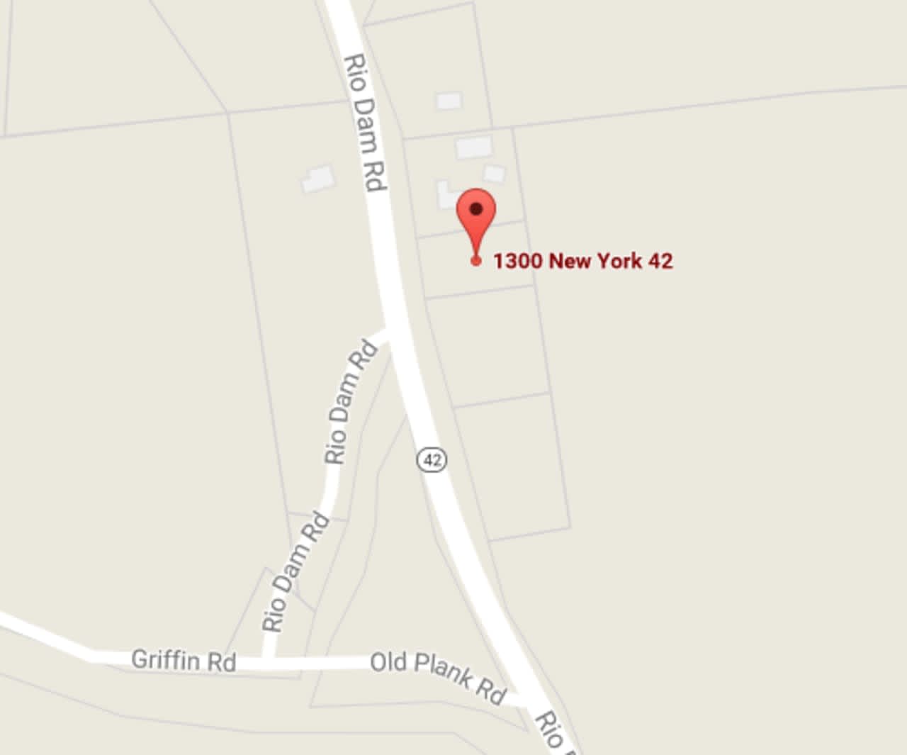 A building fire was reported on Route 42 in Sparrowbush.