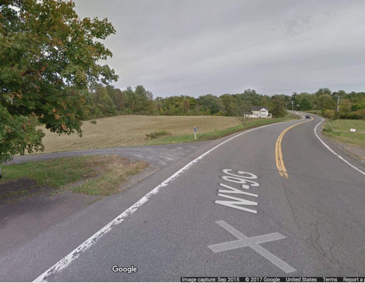 A Beacon woman was killed in a two-vehicle crash on Route 9G in Columbia County.