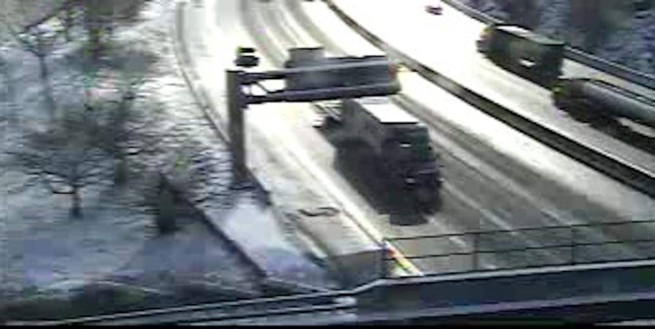 I-287 at the Taconic State Parkway in North White Plains just before 10;45 a.m. Thursday.
