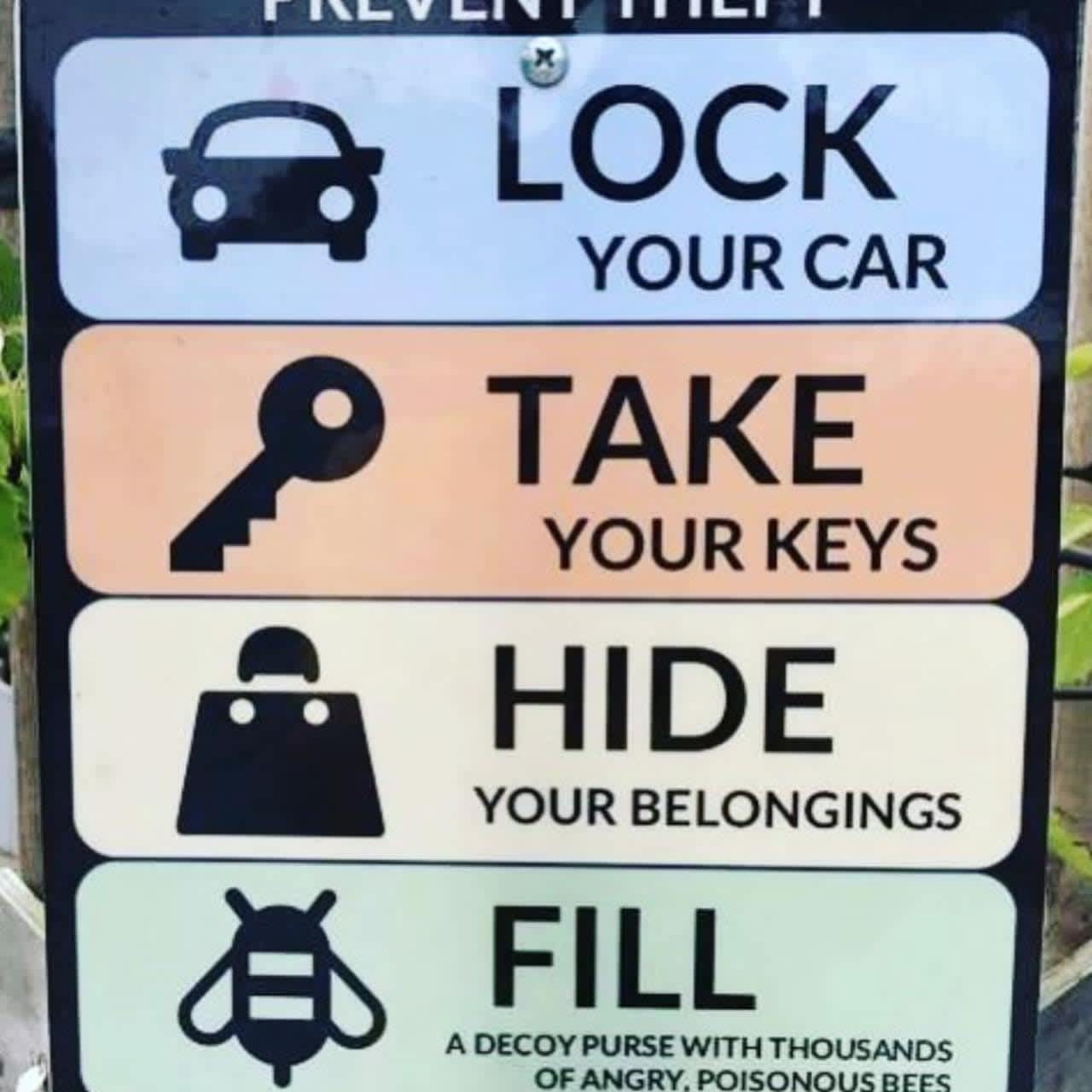 The New Canaan Police Department has provided residents with common sense advice to avoid getting their car stolen.