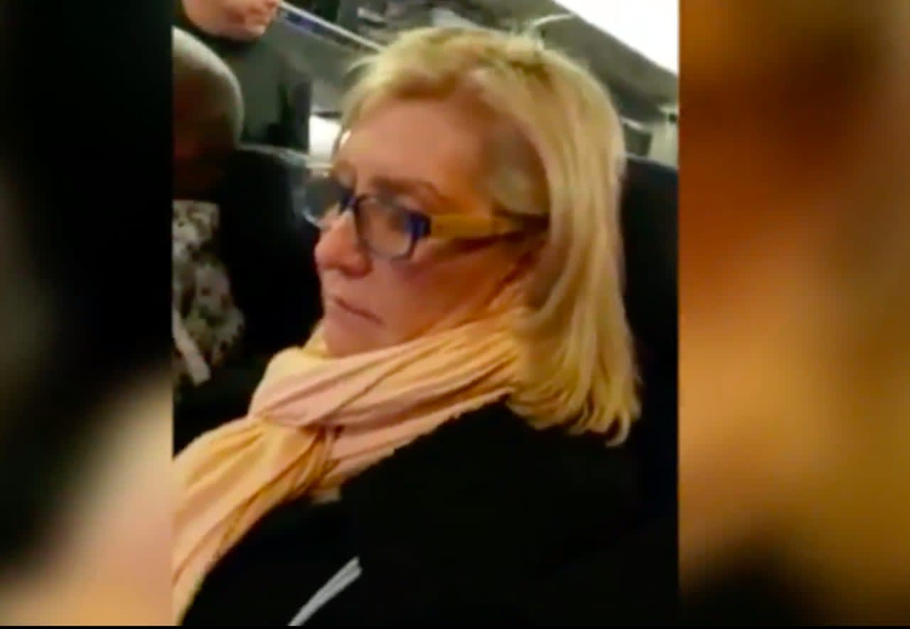 A fat-shaming passenger was removed from a Newark-bound United Airlines flight New Year's Day.