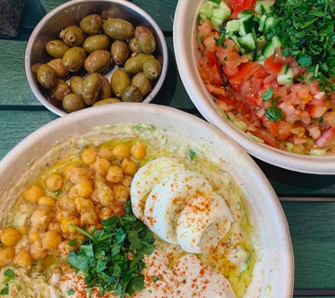 Israeli hummus bar Vish is among dozens of new restaurants opening in Bergen County.
