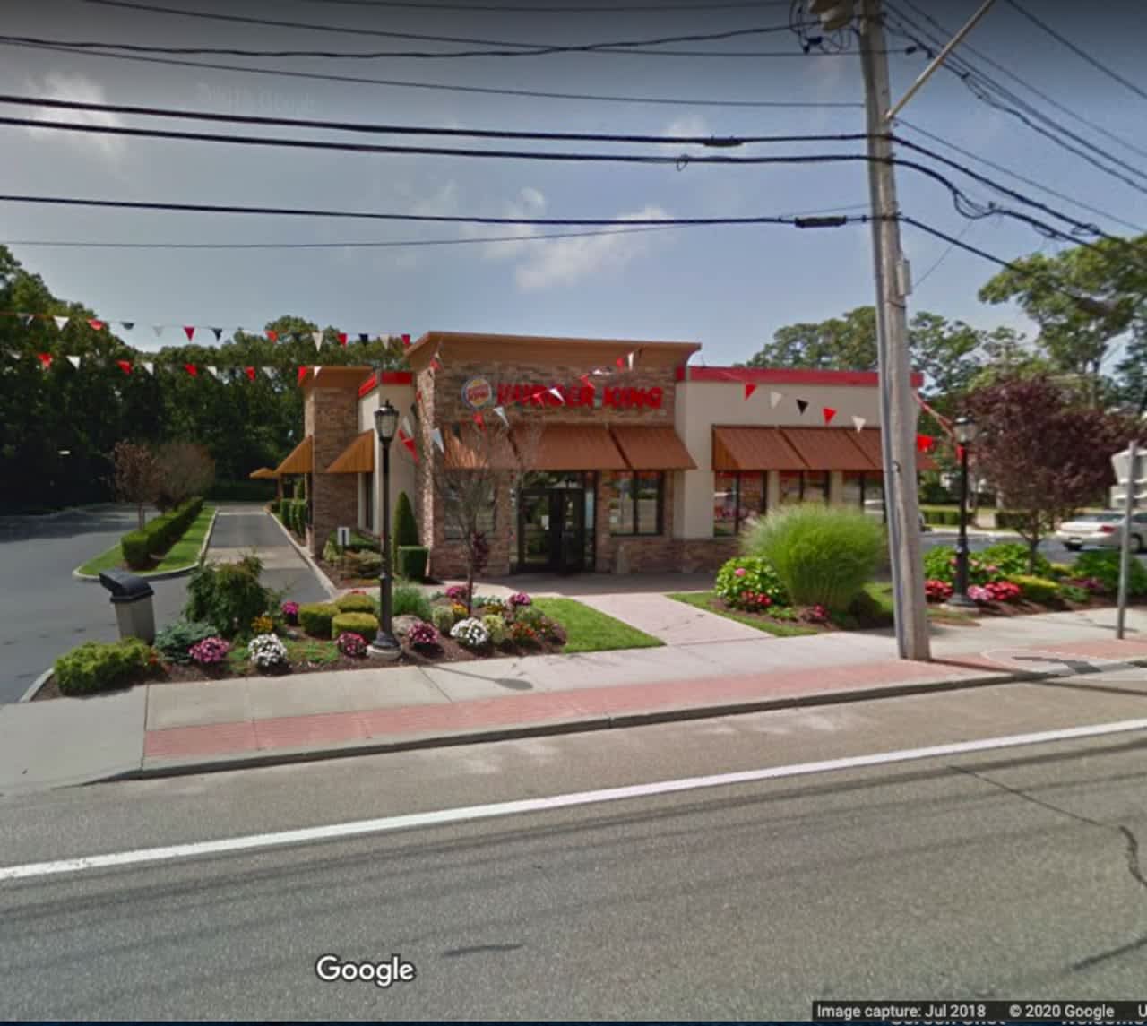 Burger King on Montauk Highway in Shirley.
