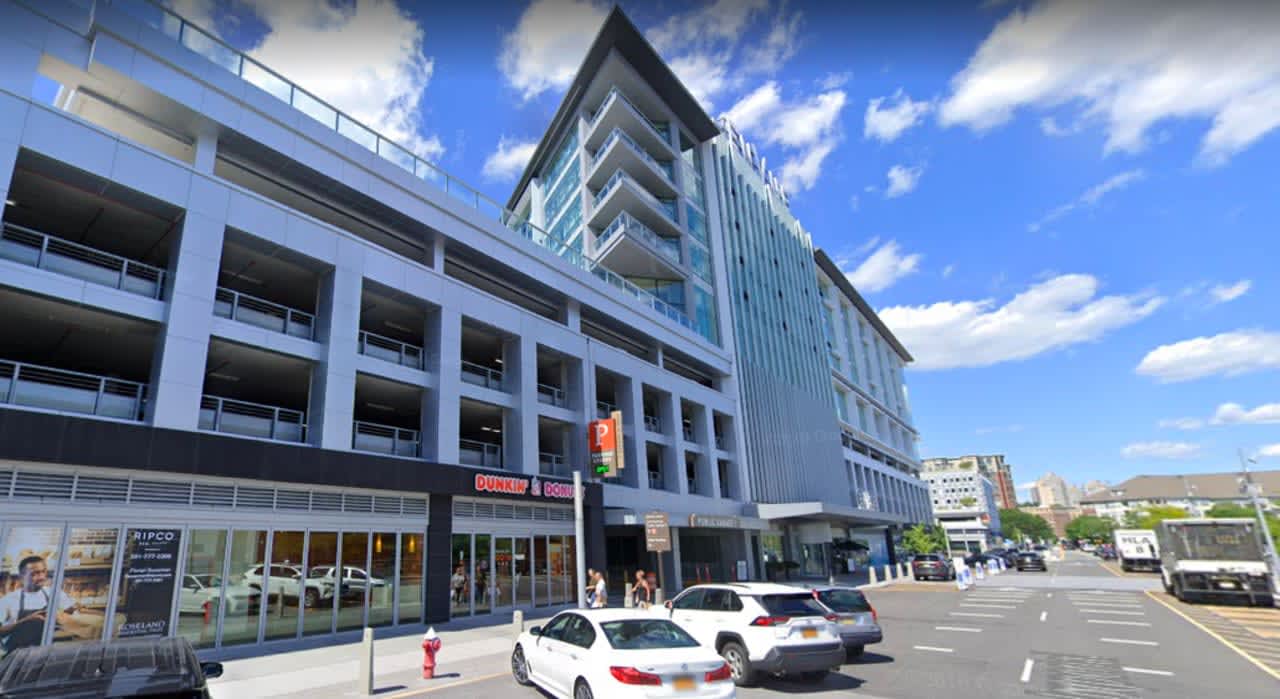 A suspicious package was reported at 500 Avenue, Port Imperial on Wednesday.