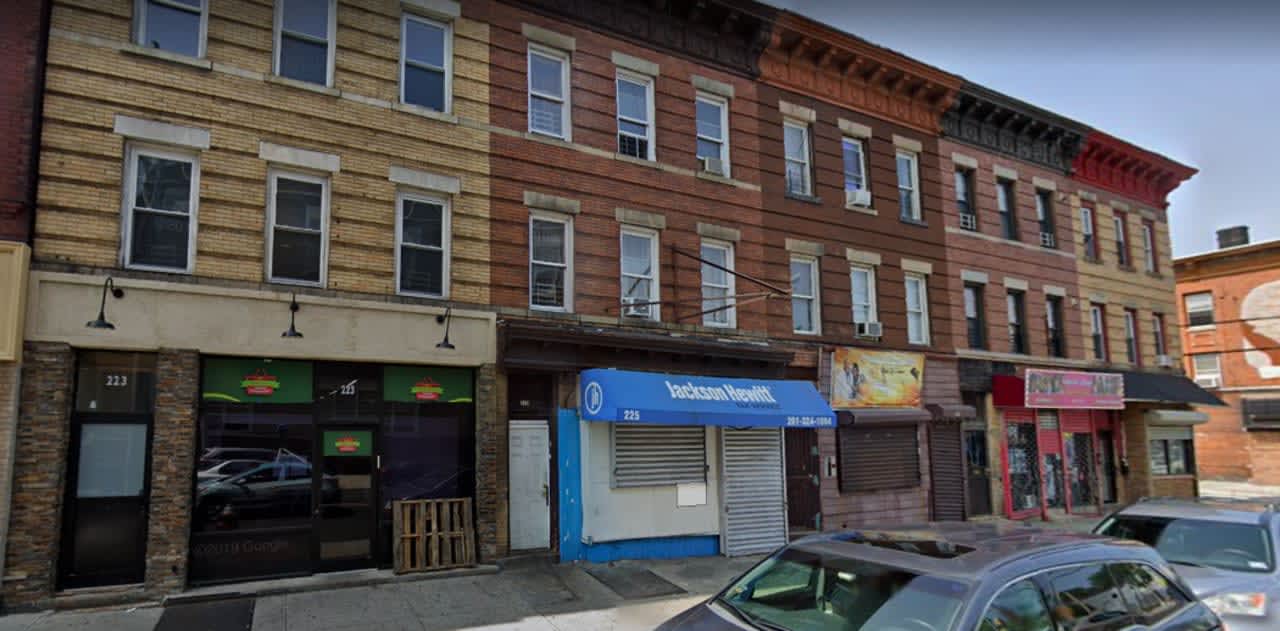 A Jersey City man is accused of threatening a man dressed in tradition Hasidic, Jewish clothing outside of the kosher market where three innocent people were shot dead in a hate crime last December.