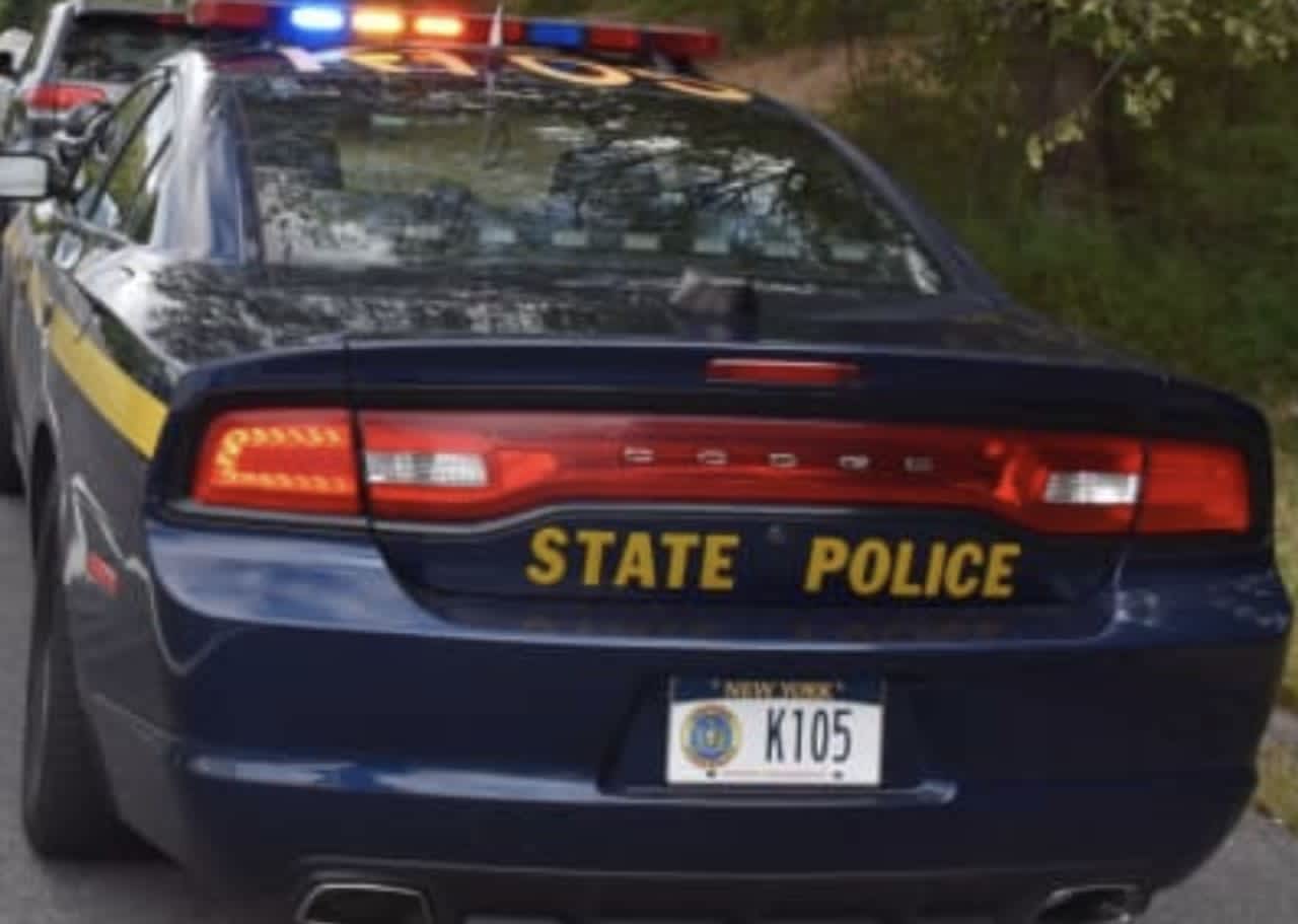 New York State Police arrested a Fairfield County man on I-287 in Harrison.