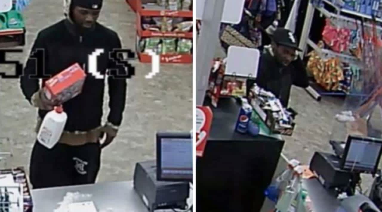 A man stole a wallet containing credit cards as well as an iPad and Apple Watch from a home on the 100 block of Hawthorne Avenue on Monday, April 27, authorities said.