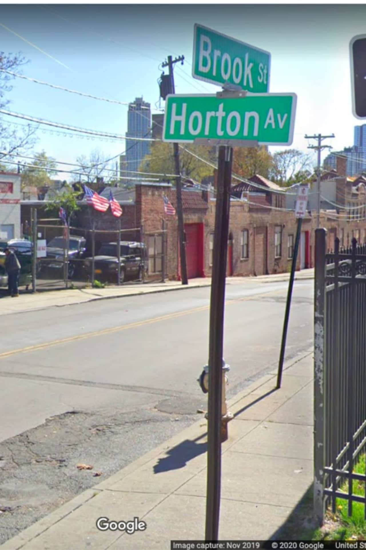 Horton Avenue and Brook Street in New Rochelle.