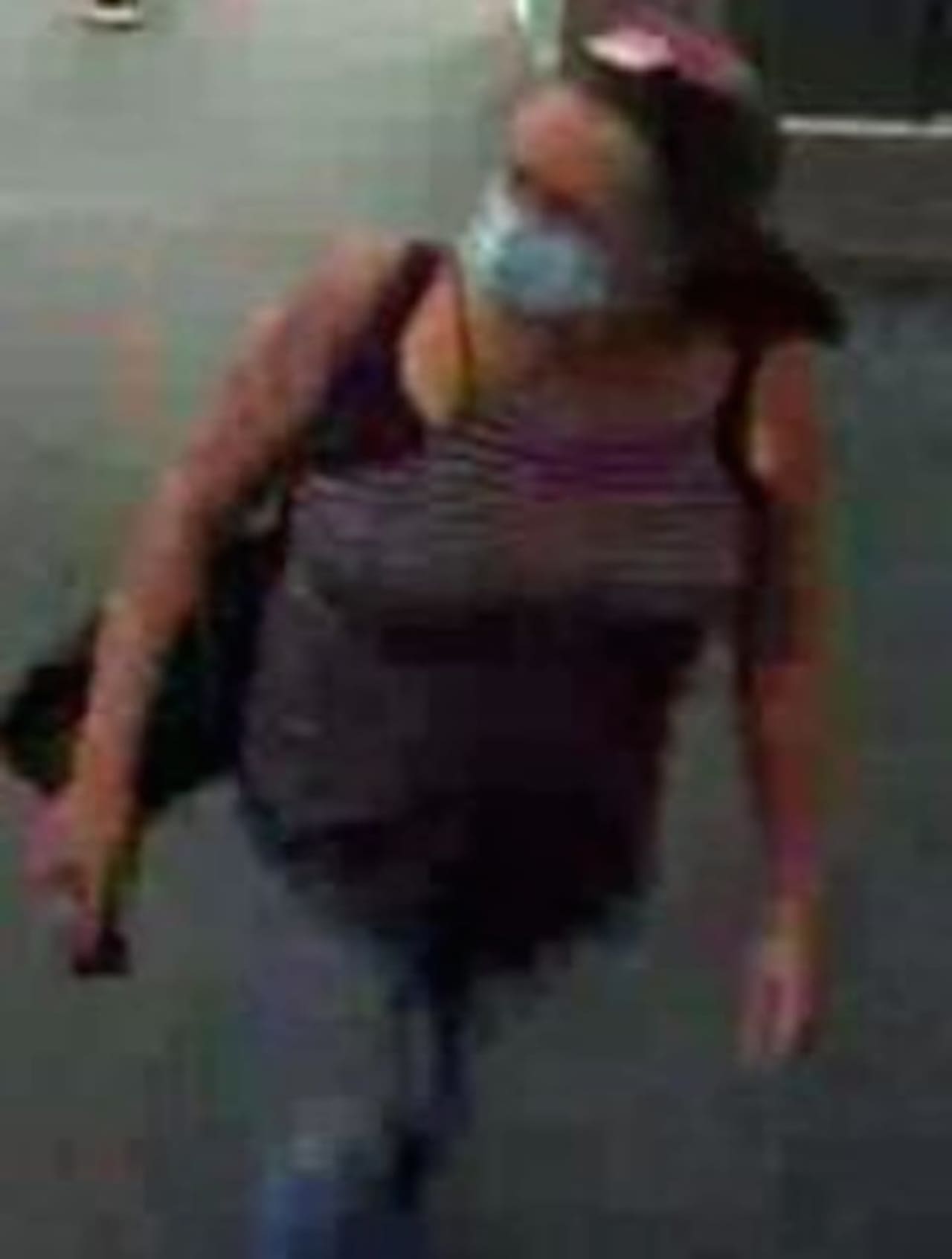 A photo of the wanted woman