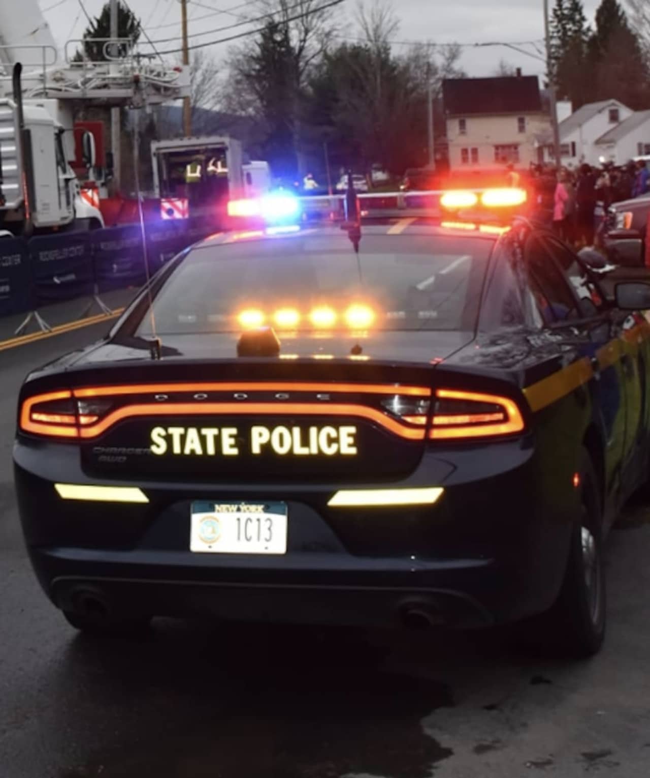 New York State Police arrested three Suffolk County men for allegedly buying alcohol for two children under 17 at an area restaurant.