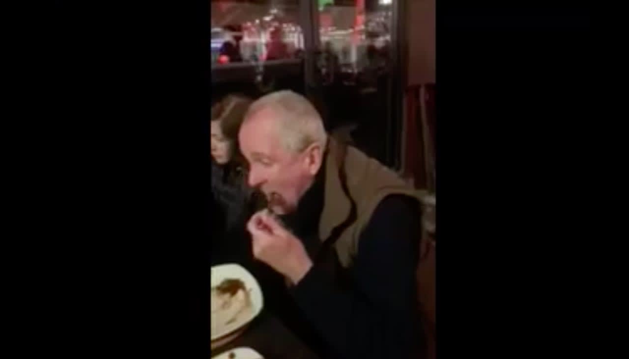 Gov. Murphy and his family were harassed by protestors while eating at a restaurant.