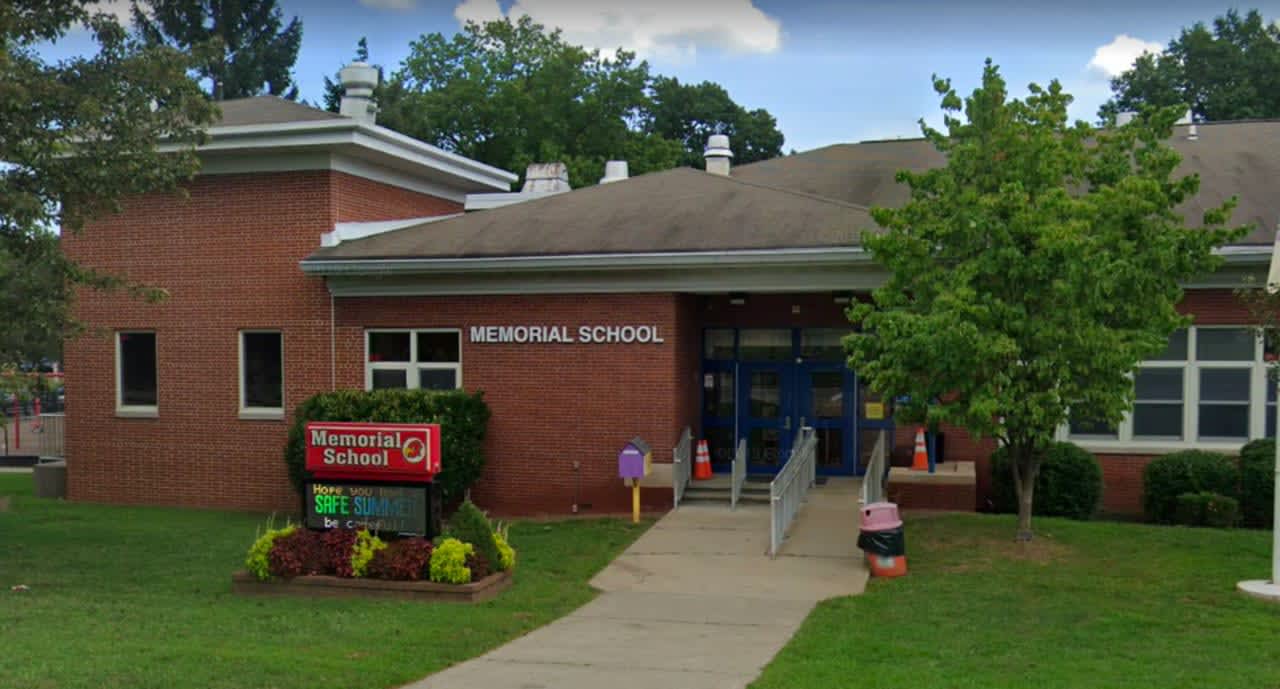 Memorial School in Maywood