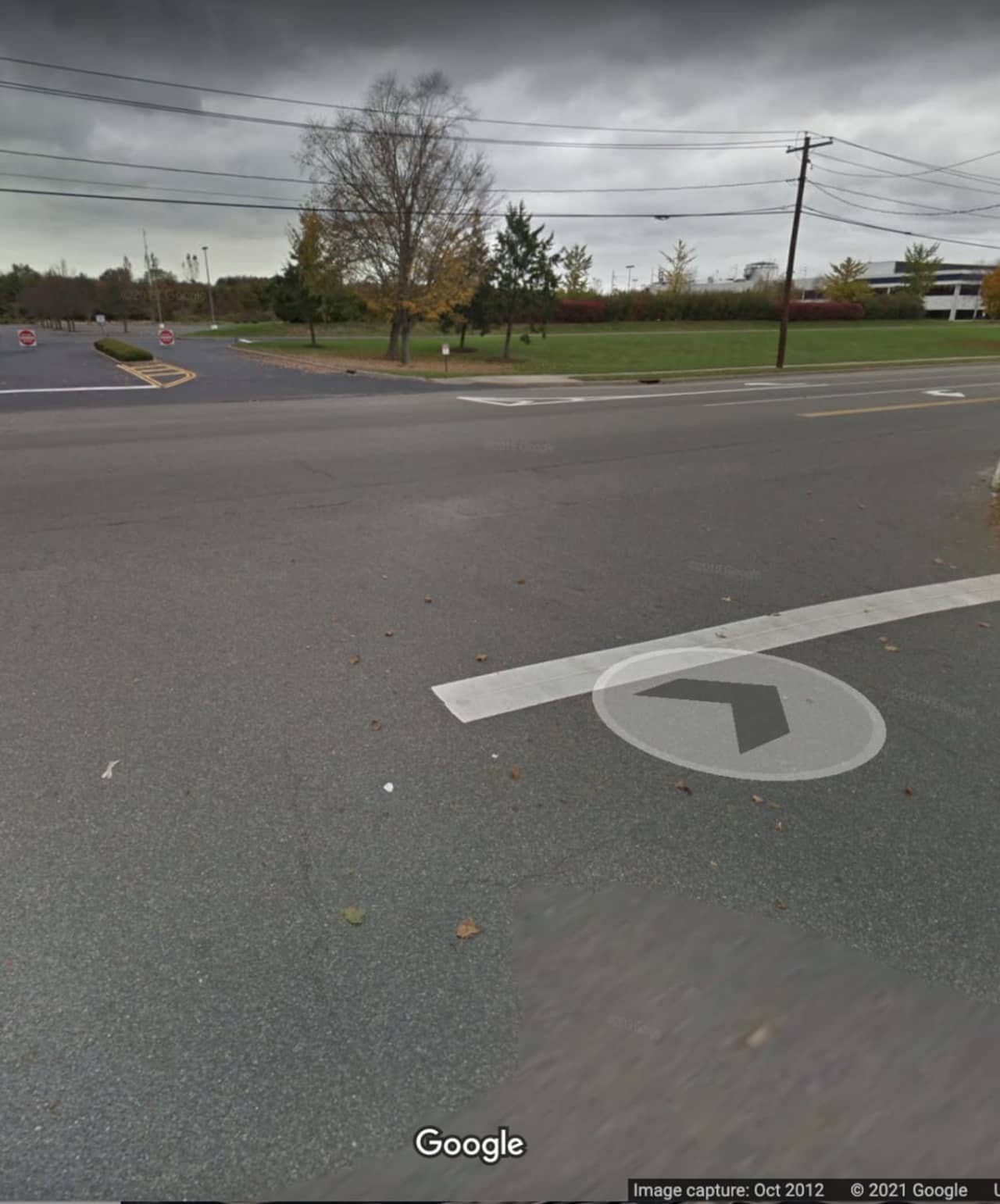 Pulaski Road, near Frazer Drive, in Huntington.