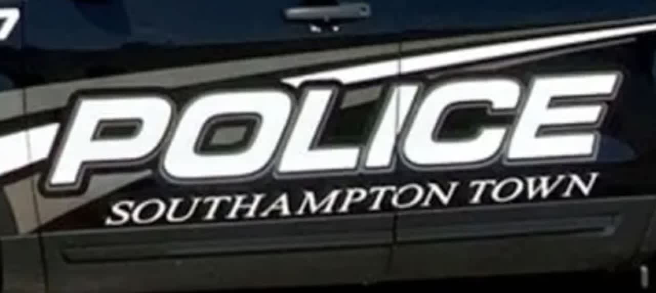 Southampton Police arrested a Hampton Bays woman for alleged DWI after she lost control of her vehicle and hit a telephone pole.
