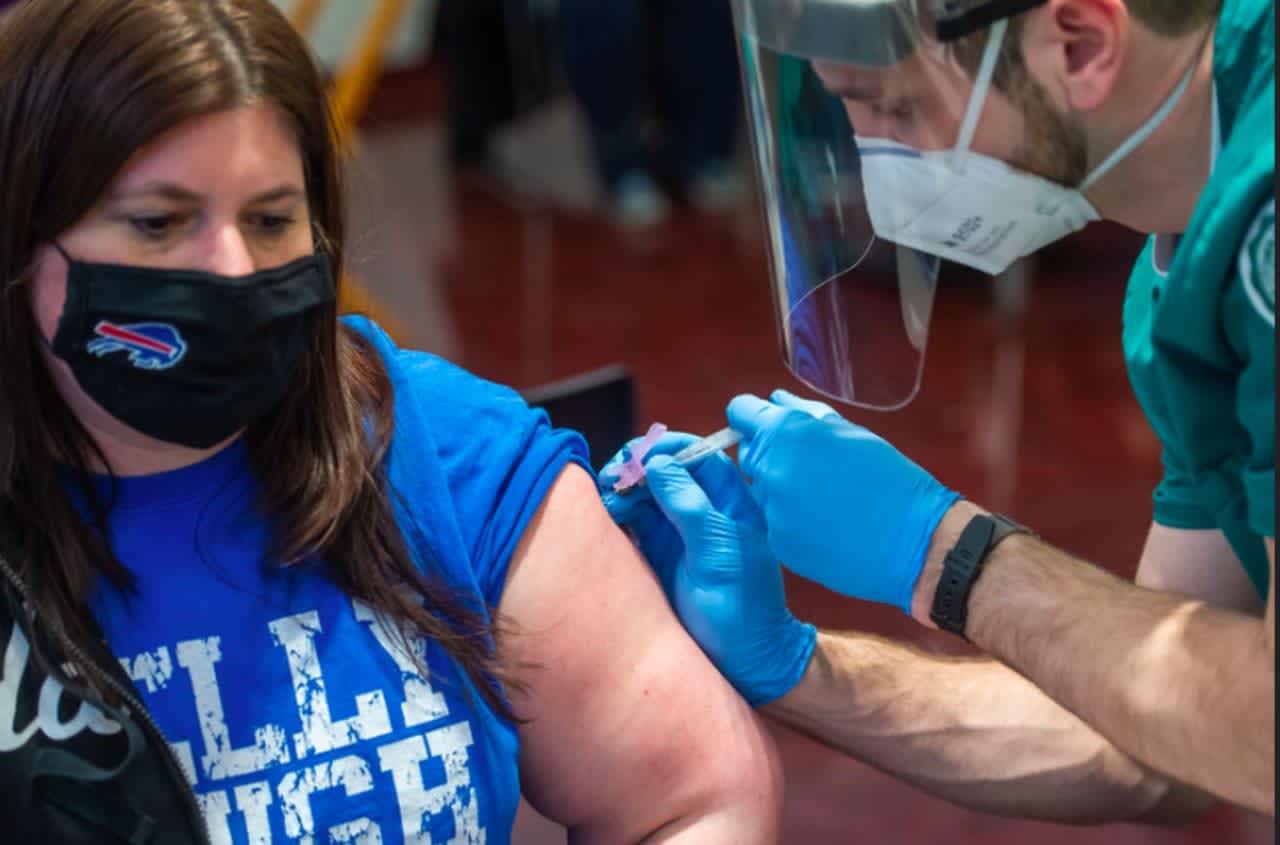 Nassau County is leading the way in vaccinations in New York.